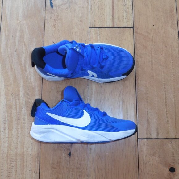 Nike Star Runner 4 Royal Blue White DX7614-400 Sneakers Shoes Kids 12C - Picture 1 of 3